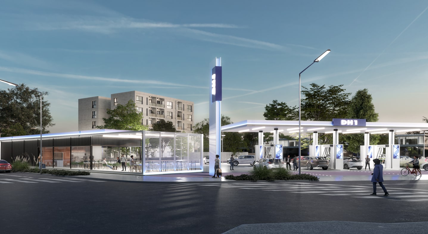 estación de servicio